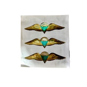 Stickers domed Basic Static Bronze 75mm