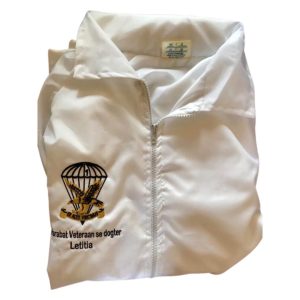 Jacket White Ladies personalised Windbreaker