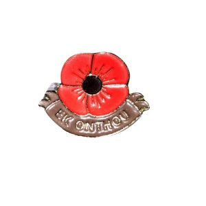 Lapel Pin Poppy Afr