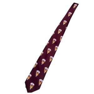 Tie - Maroon 1 Bn Multi Logo