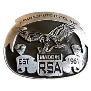 1 Para Belt Buckle mono
