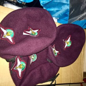 Beret Mot / Moth Combo Maroon / Burgandy