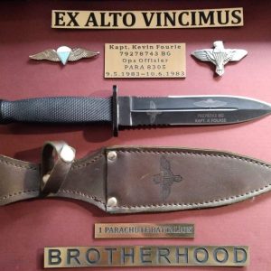 Mounted Dagger personalised memo